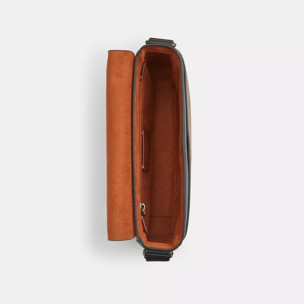 Sac messager Jack en Signature Canvas