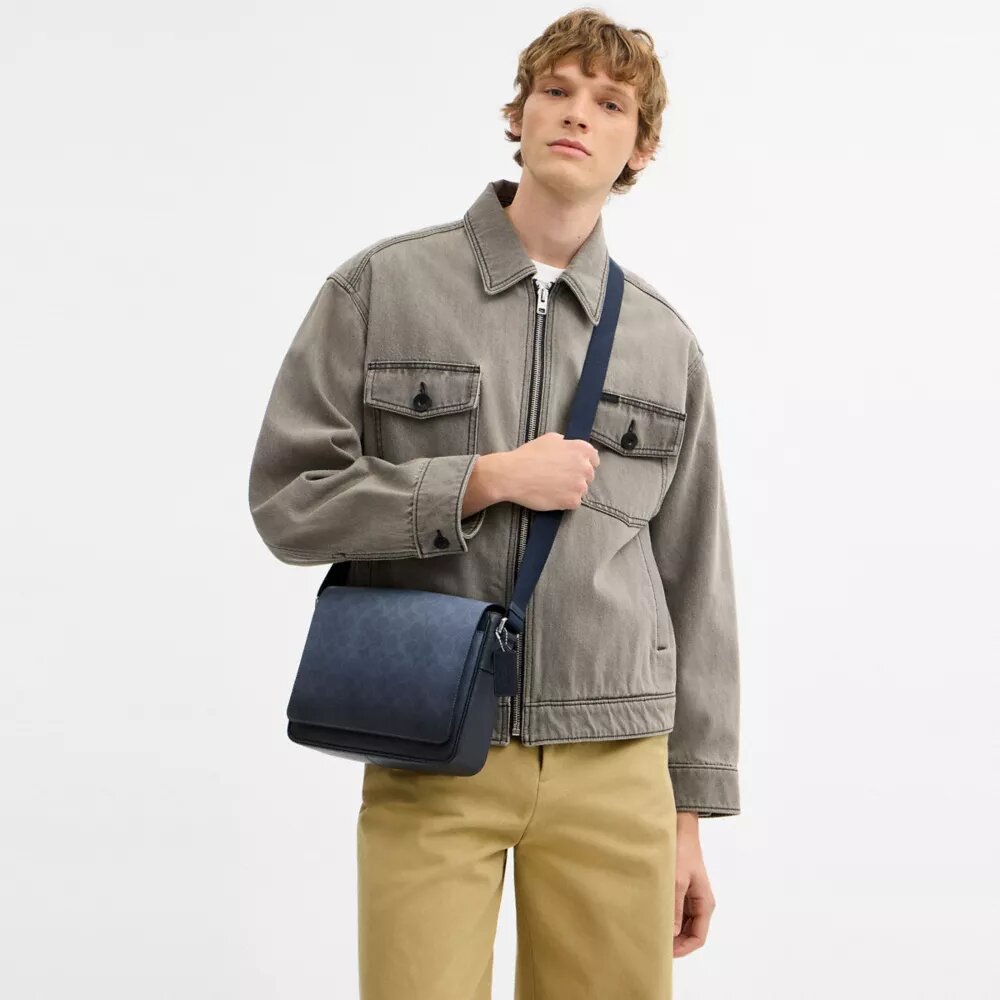 Sac messager Jack en Signature Canvas ombrée