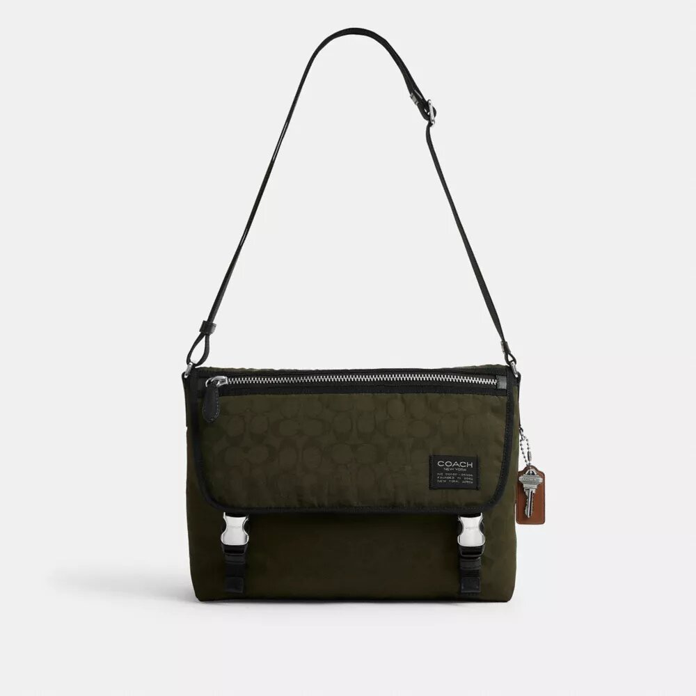Sac messager Lane en Nylon signature