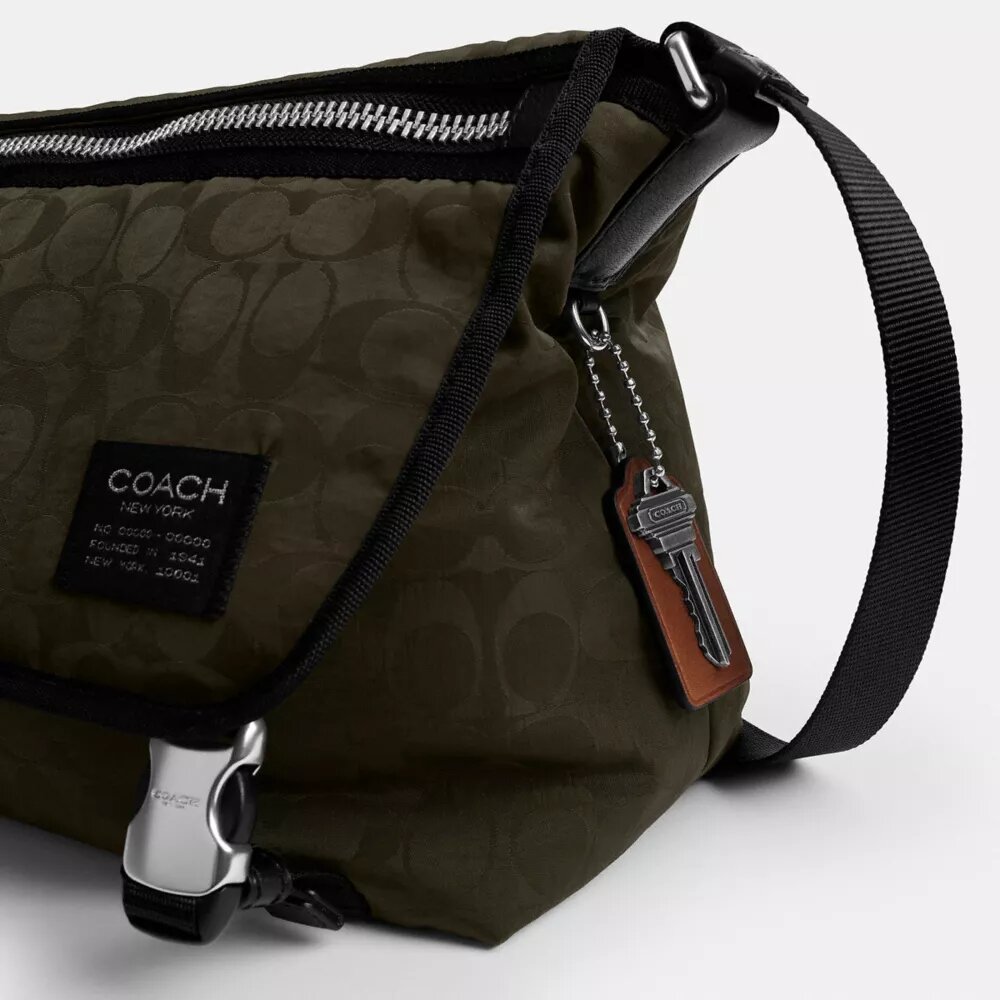 Sac messager Lane en Nylon signature