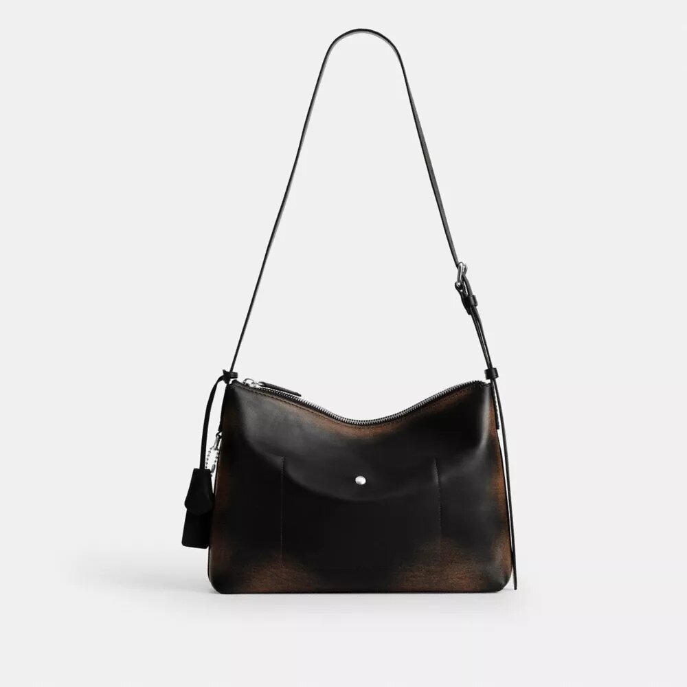 Sac messager Mott 33 en cuir patiné