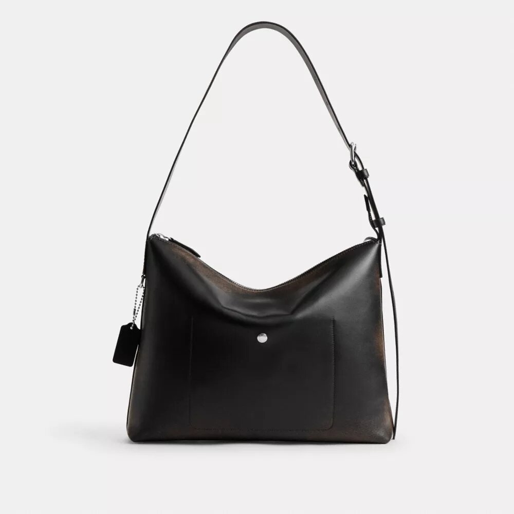 Sac messager Mott 38 en cuir patiné