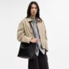 Sac messager Mott 38 en cuir patiné