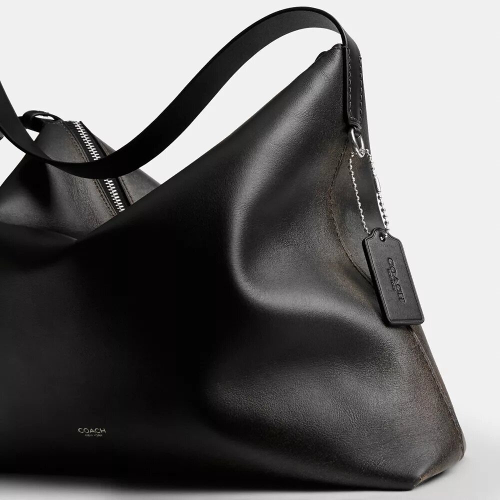 Sac messager Mott 38 en cuir patiné