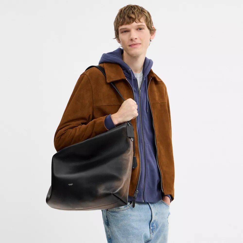 Sac messager Mott en cuir « Loved »