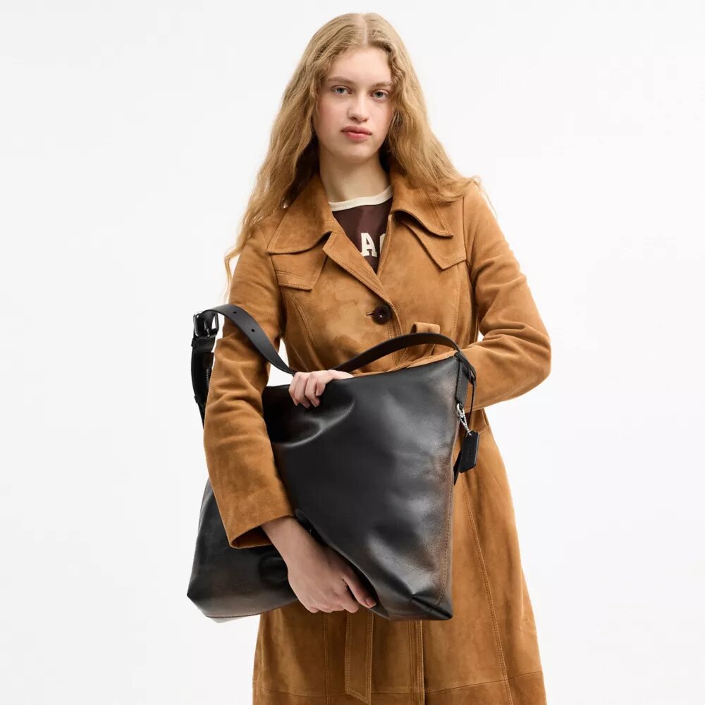 Sac messager Mott en cuir « Loved »