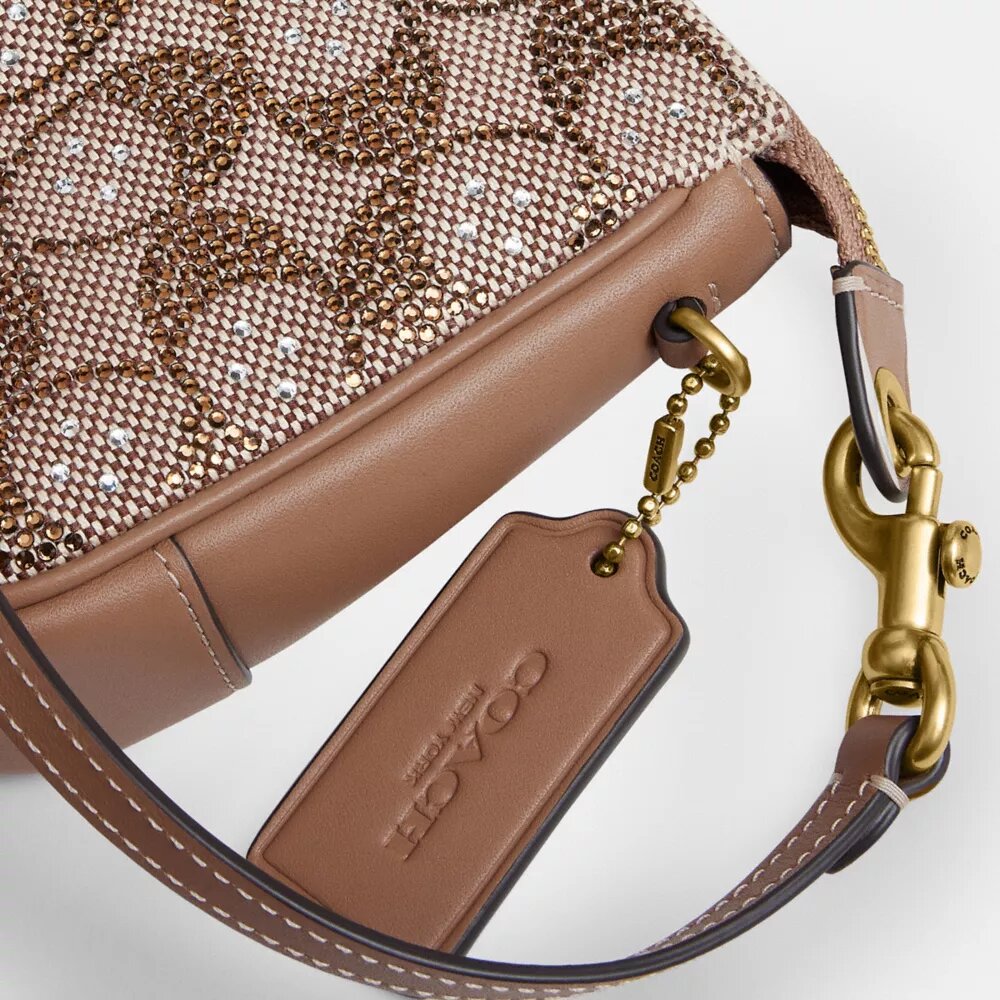 Sac Plaza en jacquard Crystal Signature