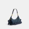 Sac Pocket Juliet 30 en denim de coton régénératif avec matelassage