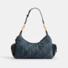 Sac Pocket Juliet 30 en denim de coton régénératif avec matelassage