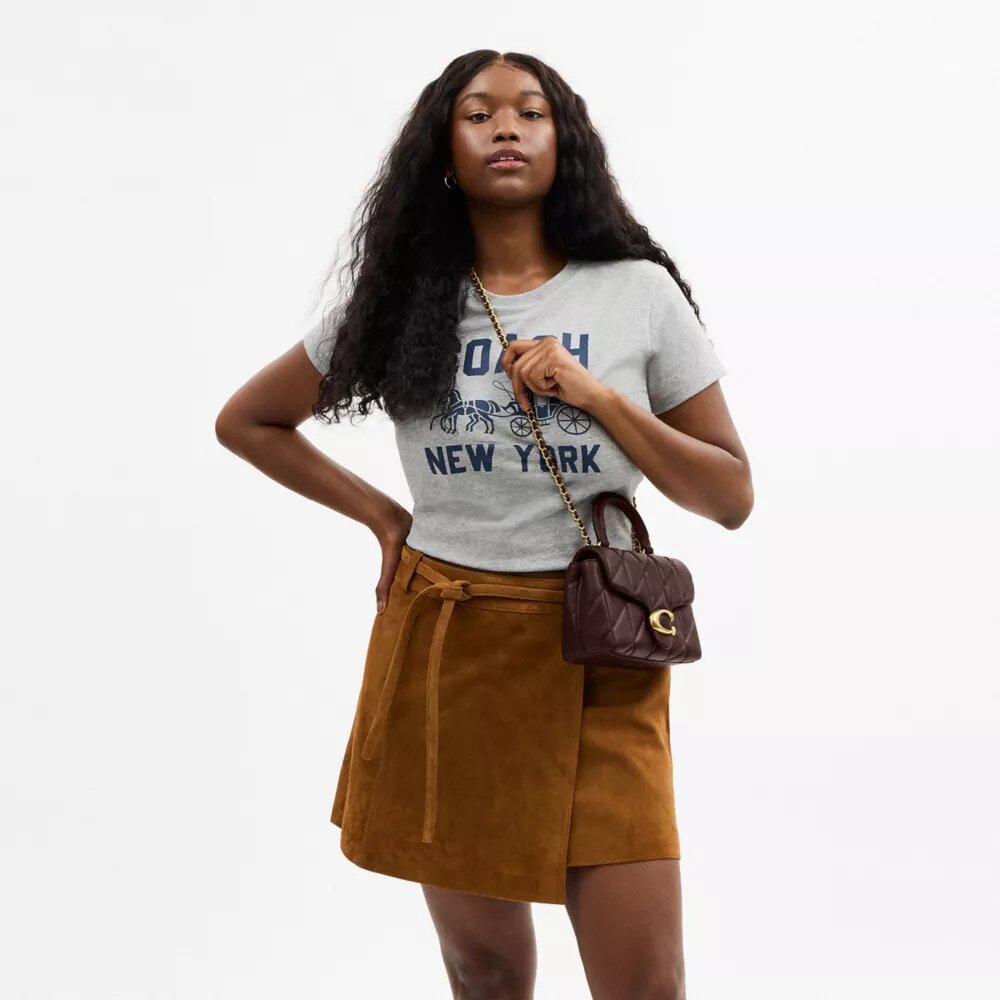 Sac à poignée supérieure Tabby matelassé
