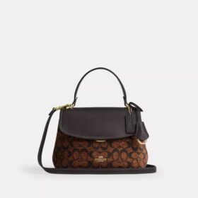 Sac à poignées Emory en chenille Signature