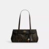 Sac porté épaule Bridget en Signature Canvas avec Charms