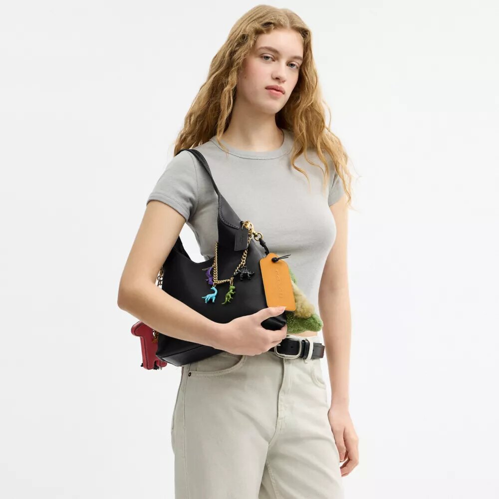 Sac porté épaule Brooklyn 28 avec Charms pour le 10e anniversaire de Rexy