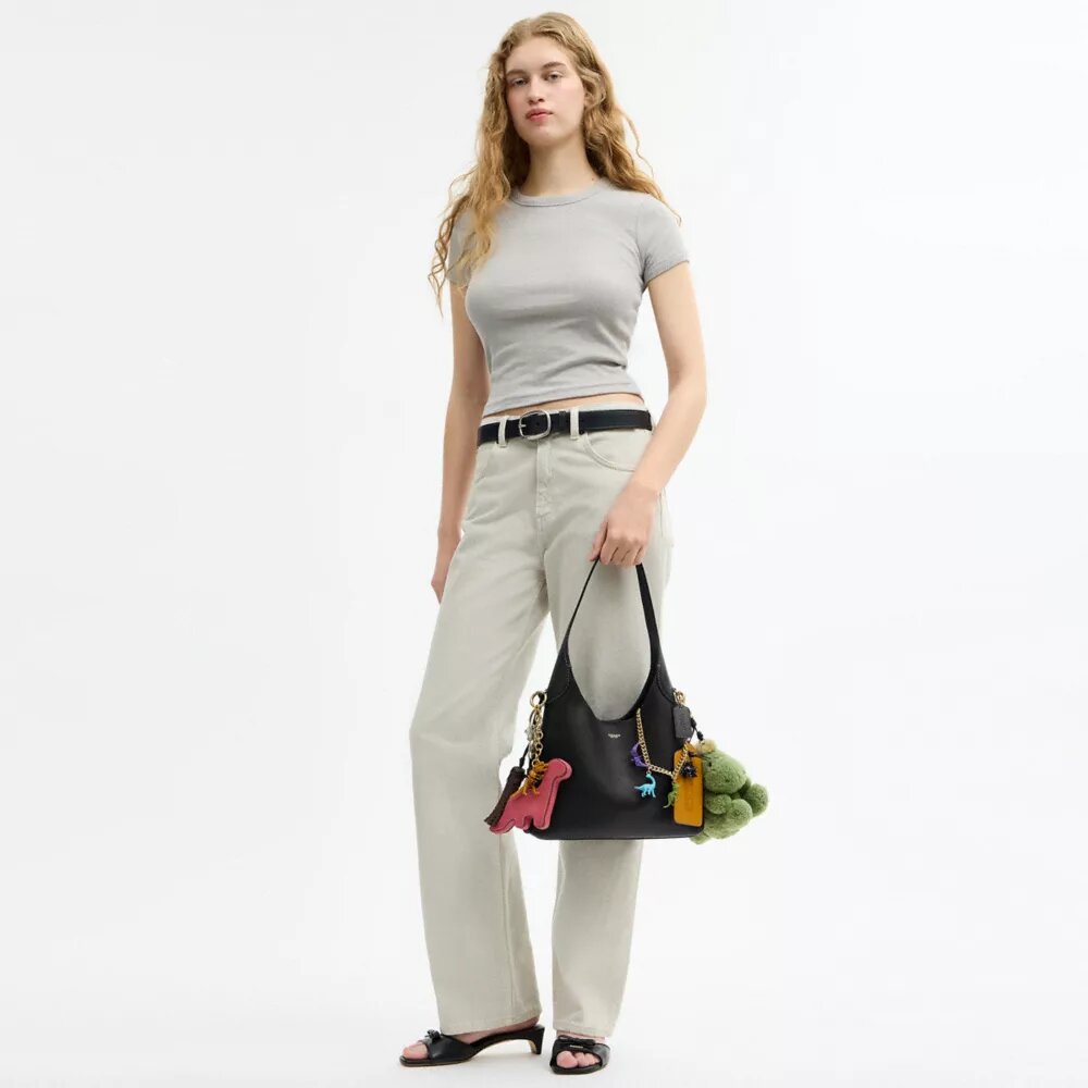 Sac porté épaule Brooklyn 28 avec Charms pour le 10e anniversaire de Rexy