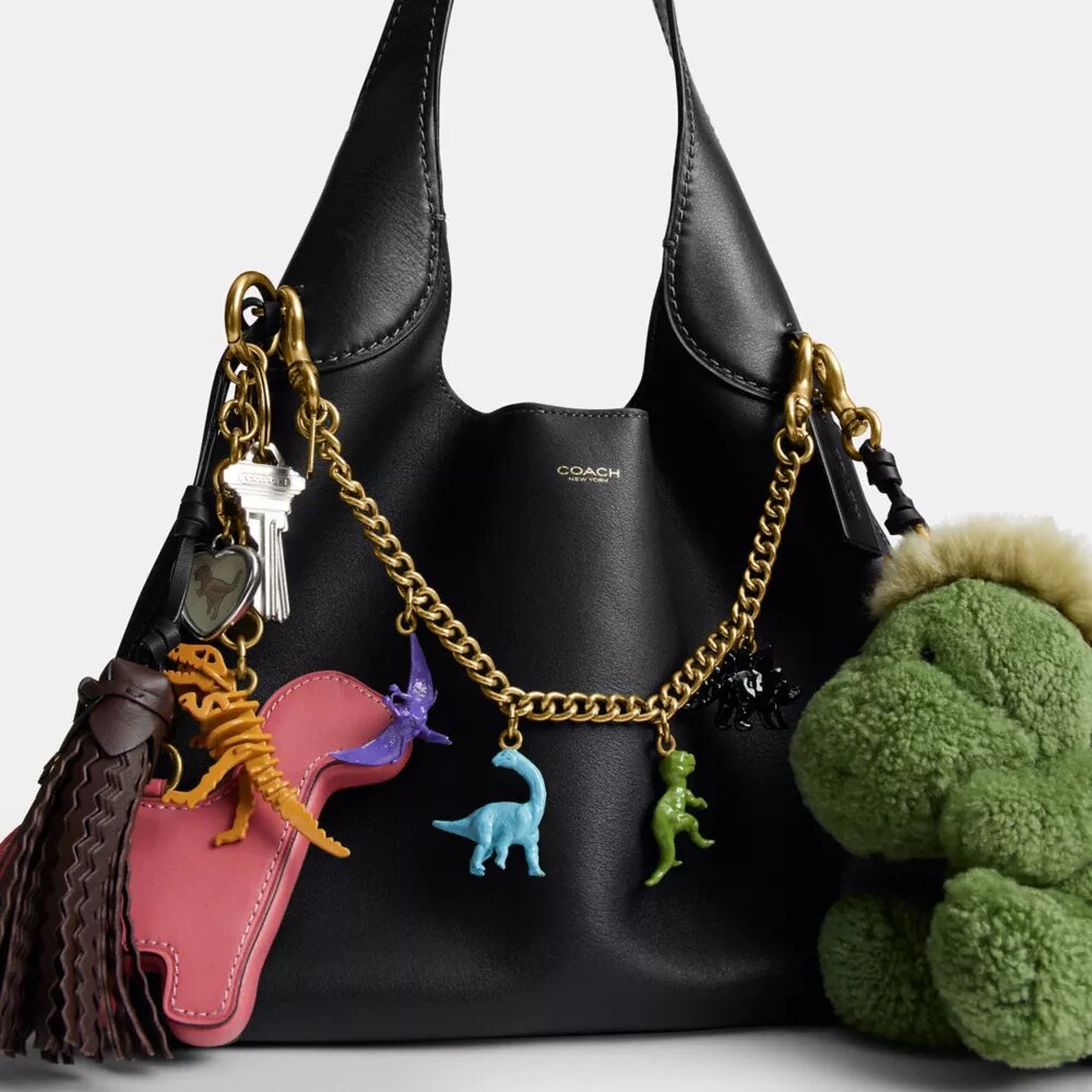 Sac porté épaule Brooklyn 28 avec Charms pour le 10e anniversaire de Rexy