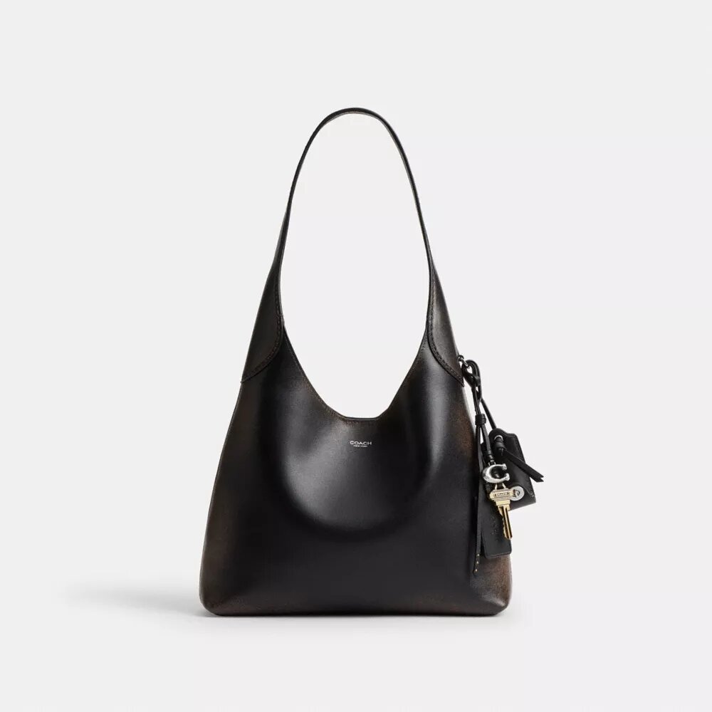 Sac porté épaule Brooklyn 28 en cuir « Loved »