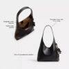 Sac porté épaule Brooklyn 28 en cuir « Loved »