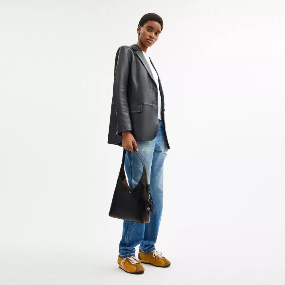 Sac porté épaule Brooklyn 28 en cuir « Loved »