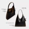 Sac porté épaule Brooklyn 39 en cuir « Loved »