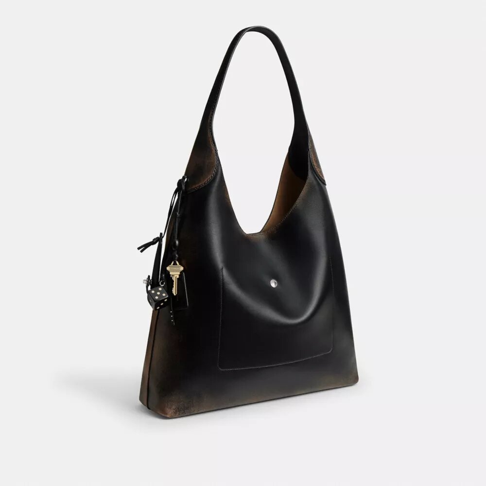 Sac porté épaule Brooklyn 39 en cuir « Loved »