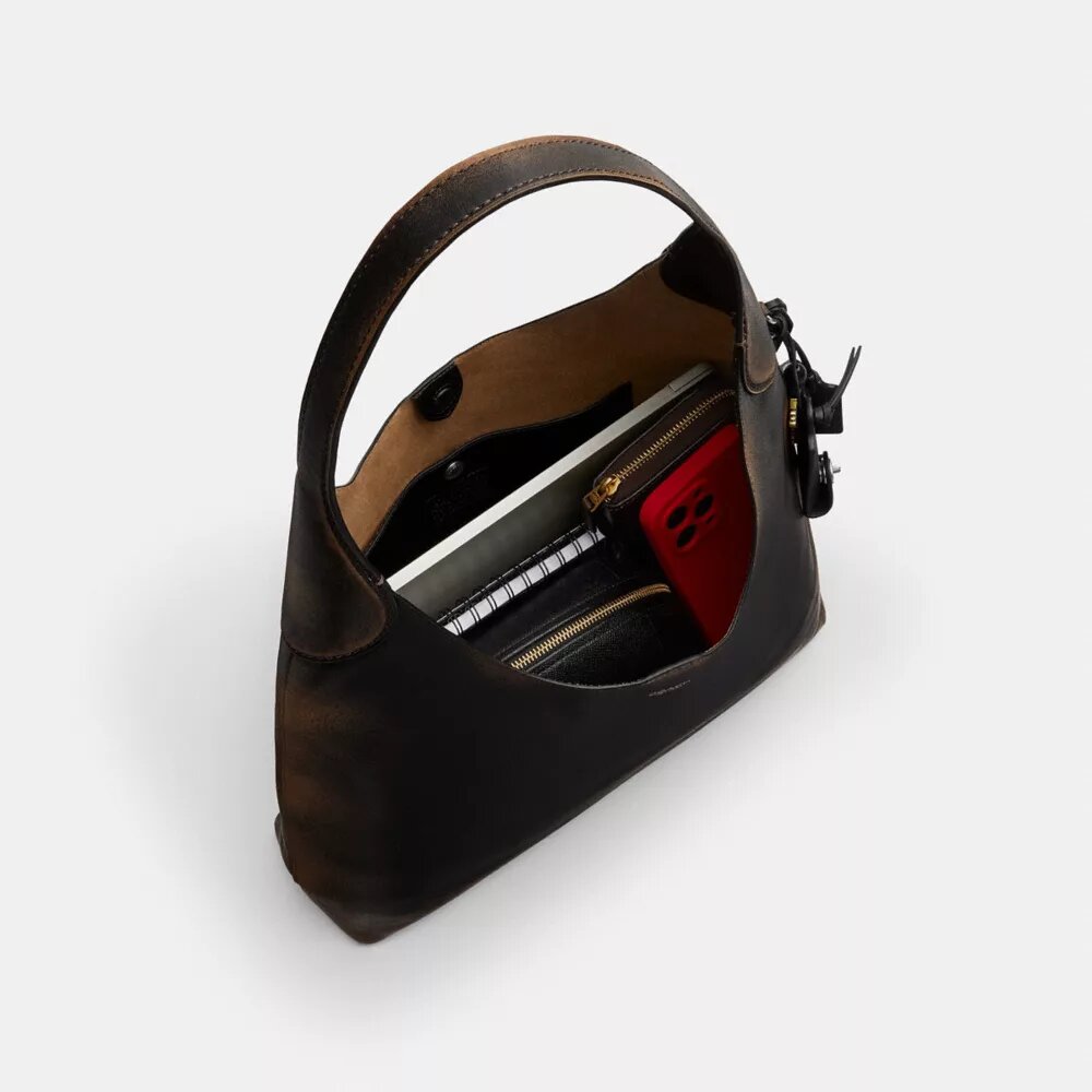 Sac porté épaule Brooklyn 39 en cuir « Loved »