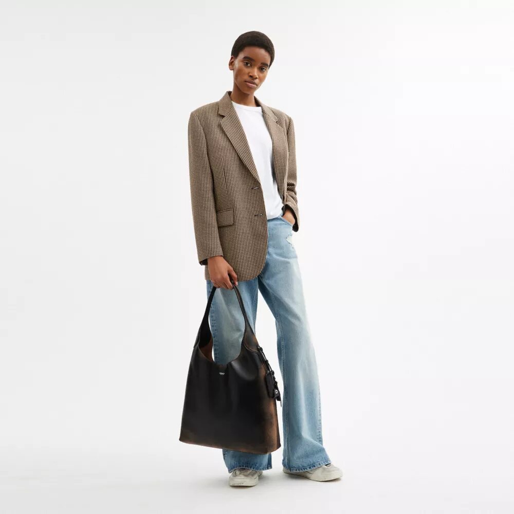 Sac porté épaule Brooklyn 39 en cuir « Loved »