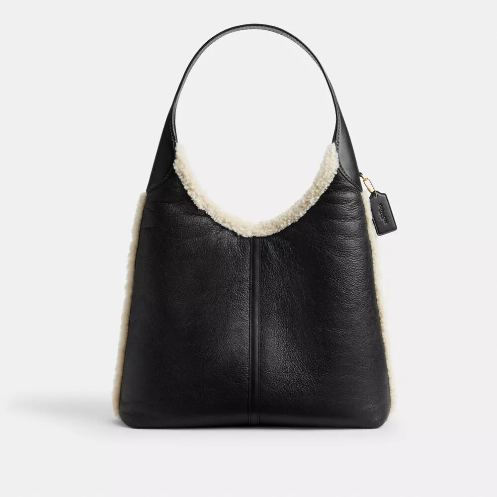 Sac porté épaule Brooklyn 39 en peau de mouton