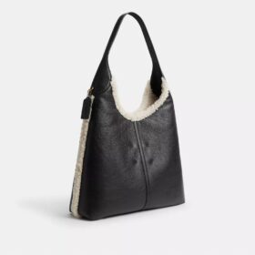 Sac porté épaule Brooklyn 39 en peau de mouton