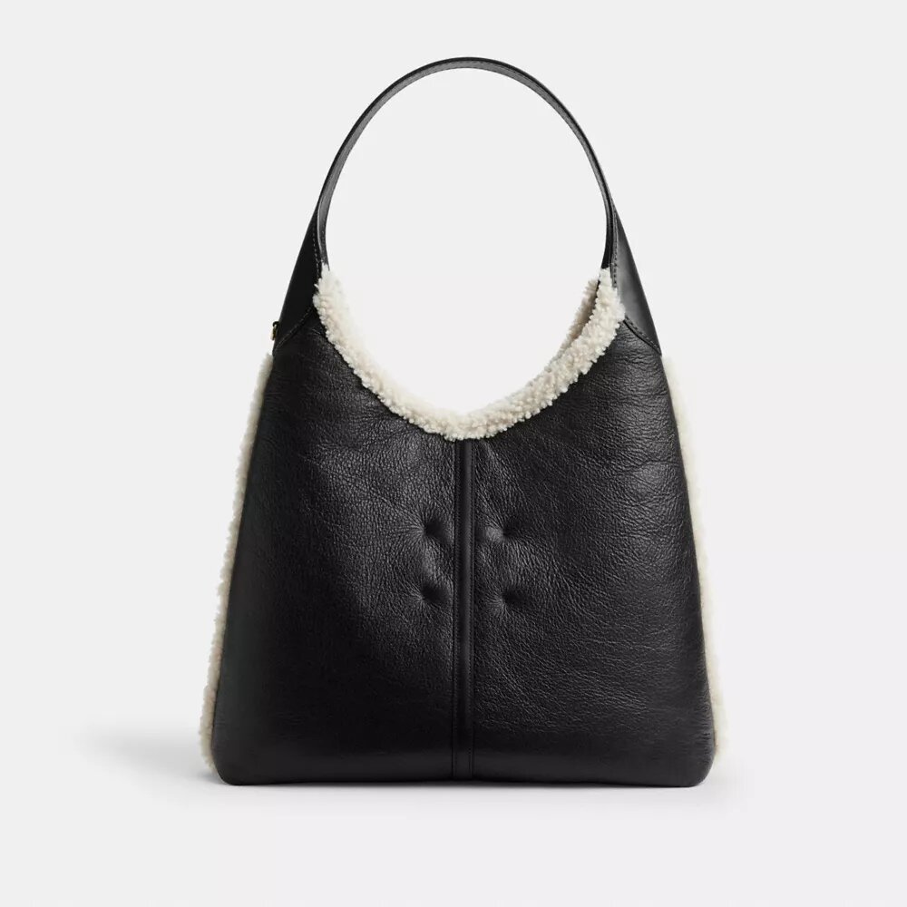 Sac porté épaule Brooklyn 39 en peau de mouton
