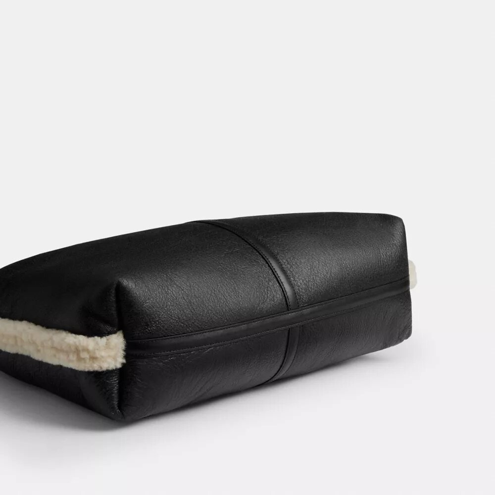 Sac porté épaule Brooklyn 39 en peau de mouton