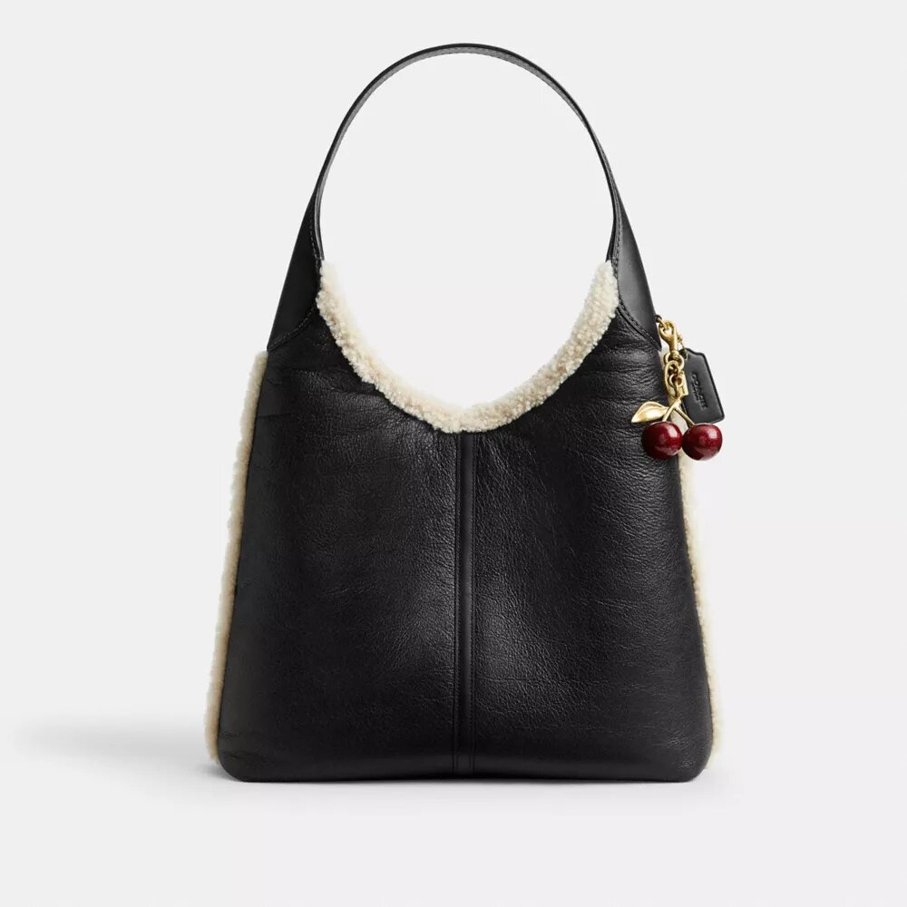 Sac porté épaule Brooklyn 39 en peau de mouton