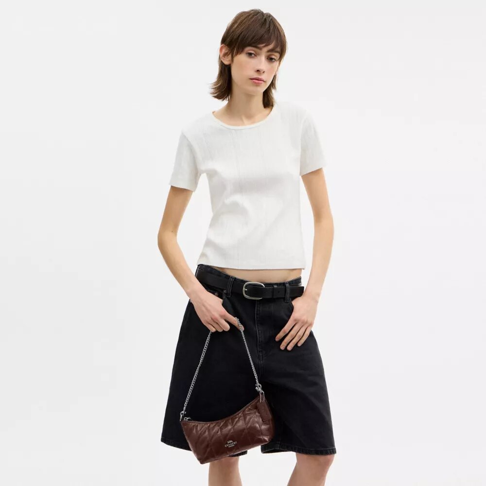 sac porté épaule Caitlin matelassé