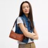 Sac porté épaule Caitlin matelassé avec Charms