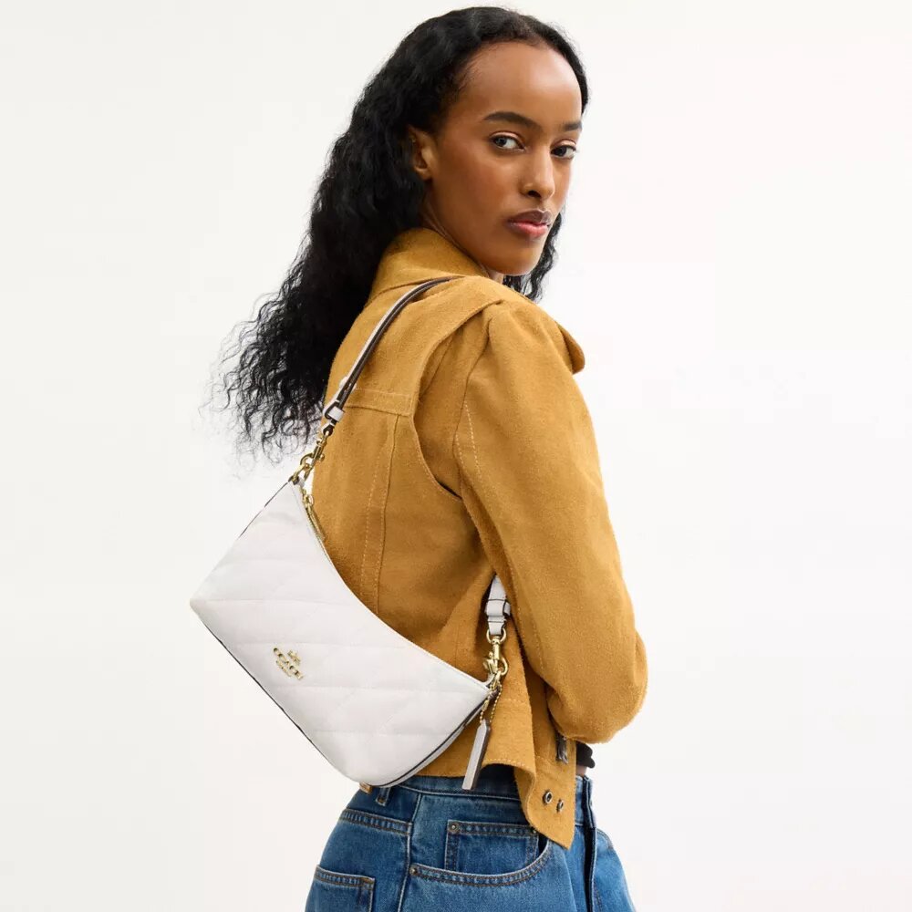 Sac porté épaule Caitlin matelassé avec Charms