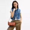 Sac porté épaule Caitlin matelassé avec Charms