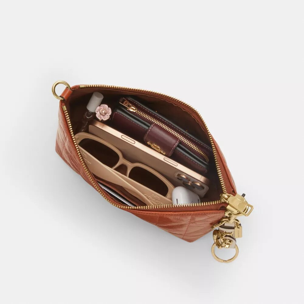 Sac porté épaule Caitlin matelassé avec Charms