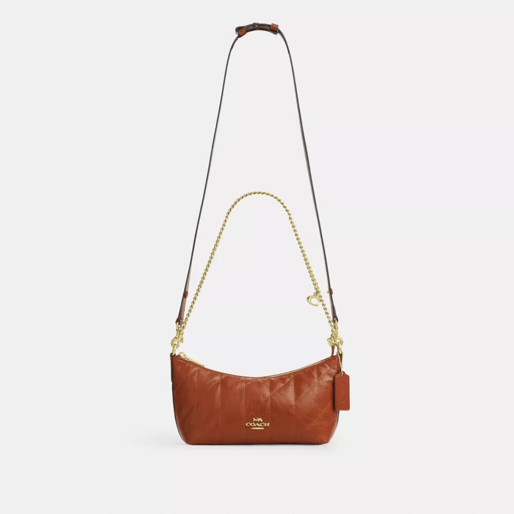 Sac porté épaule Caitlin matelassé avec Charms