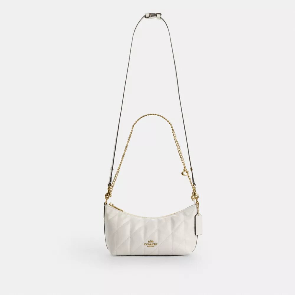 Sac porté épaule Caitlin matelassé avec Charms