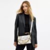 Sac porté épaule « Chain Tabby » avec imprimé « Sketch »
