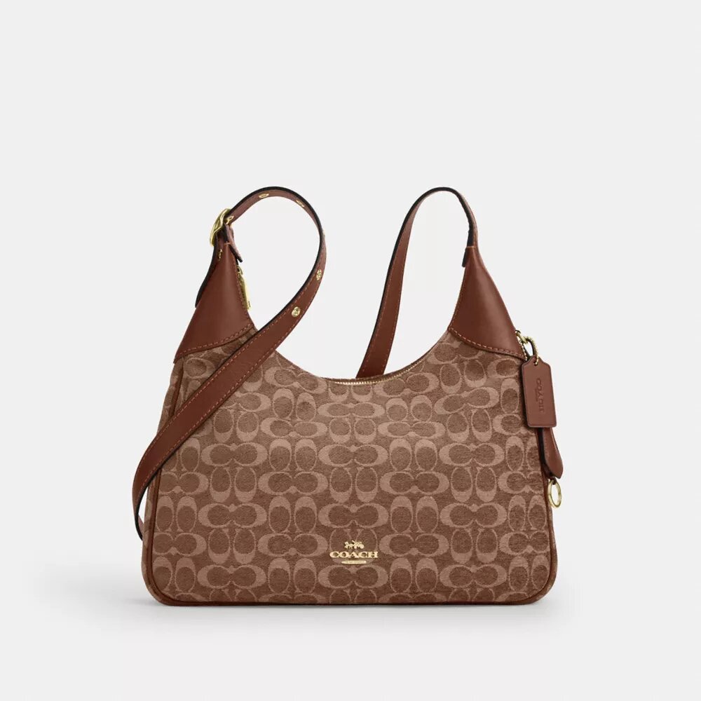 Sac porté épaule Ella en chenille emblématique
