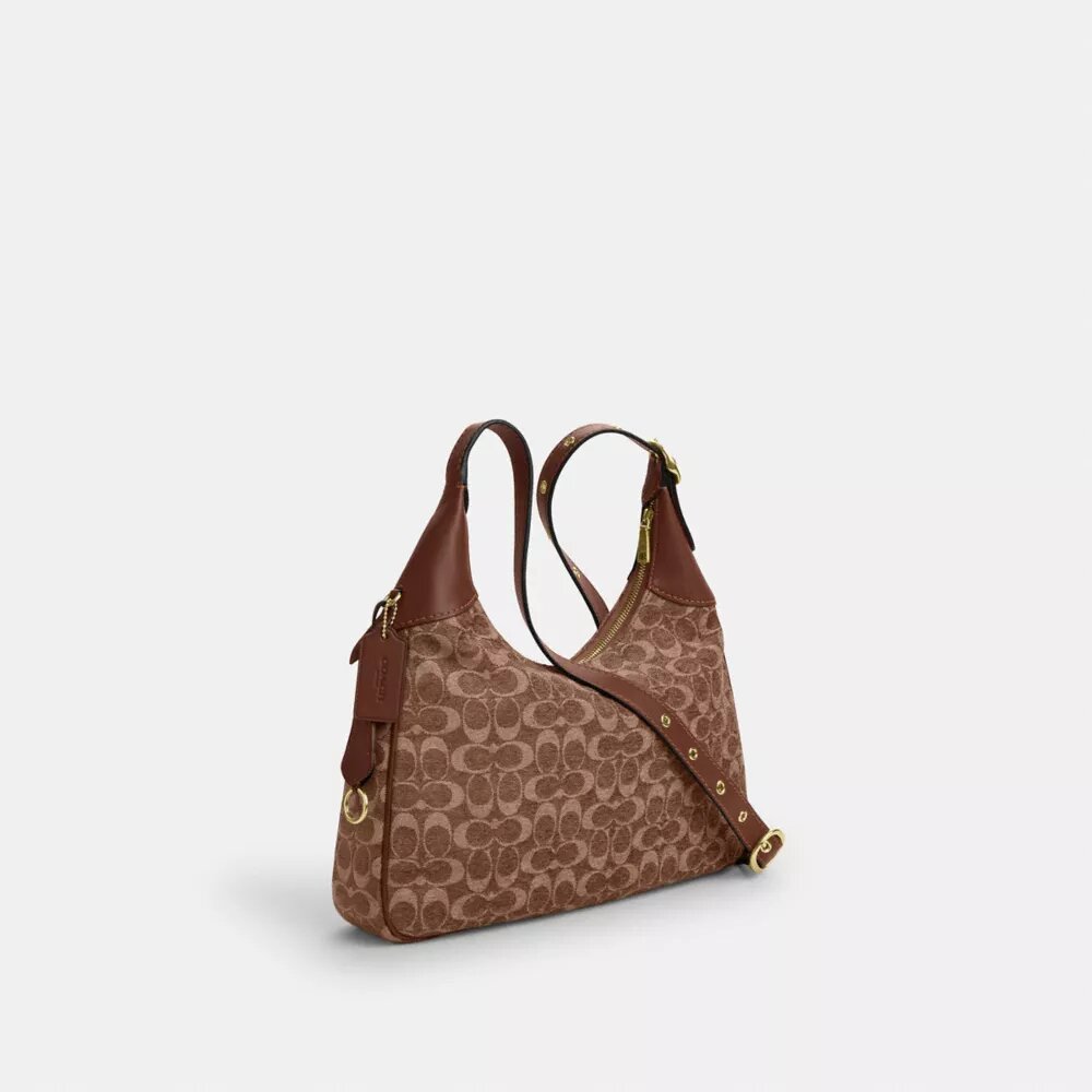 Sac porté épaule Ella en chenille emblématique