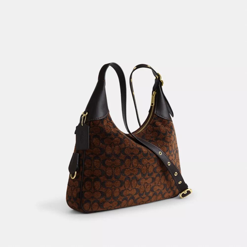 Sac porté épaule Ella en chenille emblématique