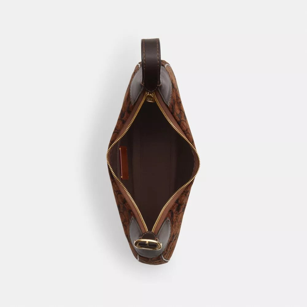 Sac porté épaule Ella en chenille emblématique