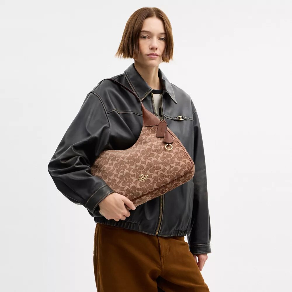 Sac porté épaule Ella en chenille emblématique