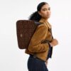 Sac porté épaule Ella en chenille emblématique