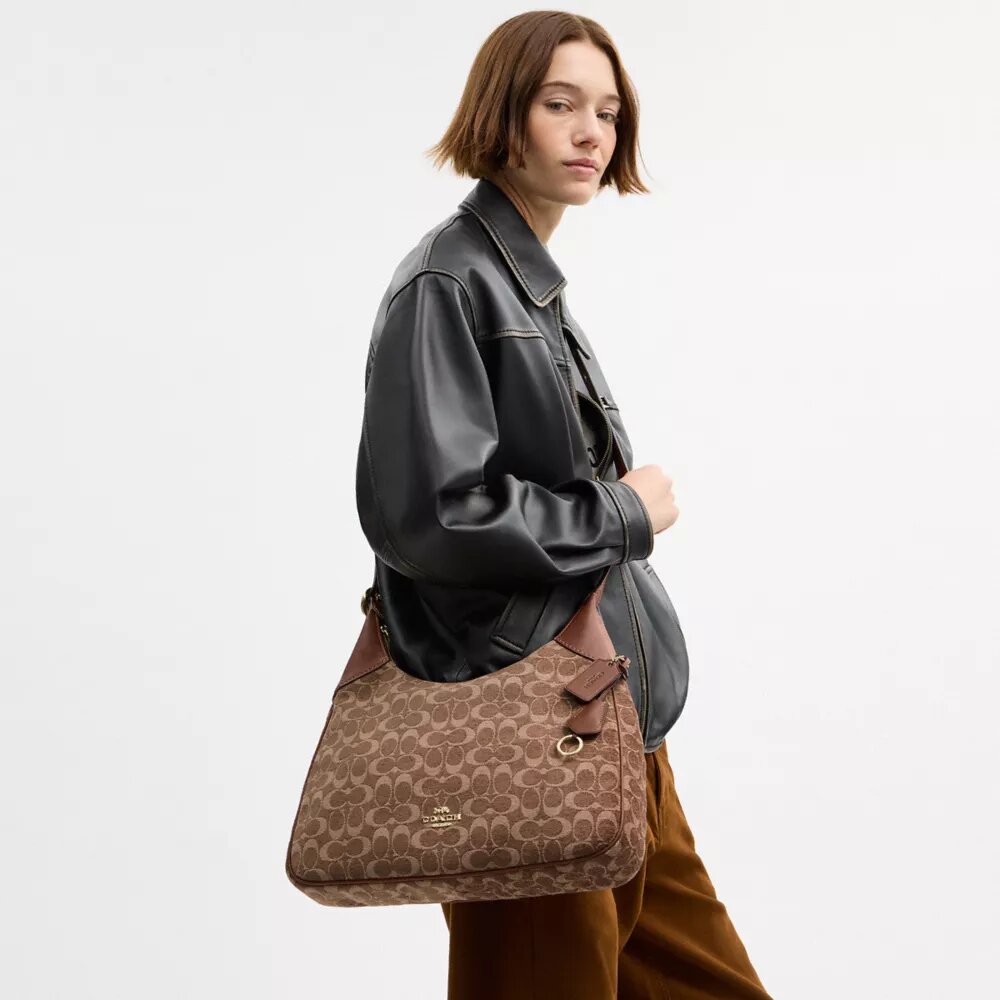Sac porté épaule Ella en chenille emblématique