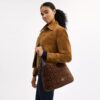 Sac porté épaule Ella en chenille emblématique