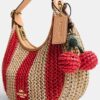 Sac porté épaule Emily avec breloque