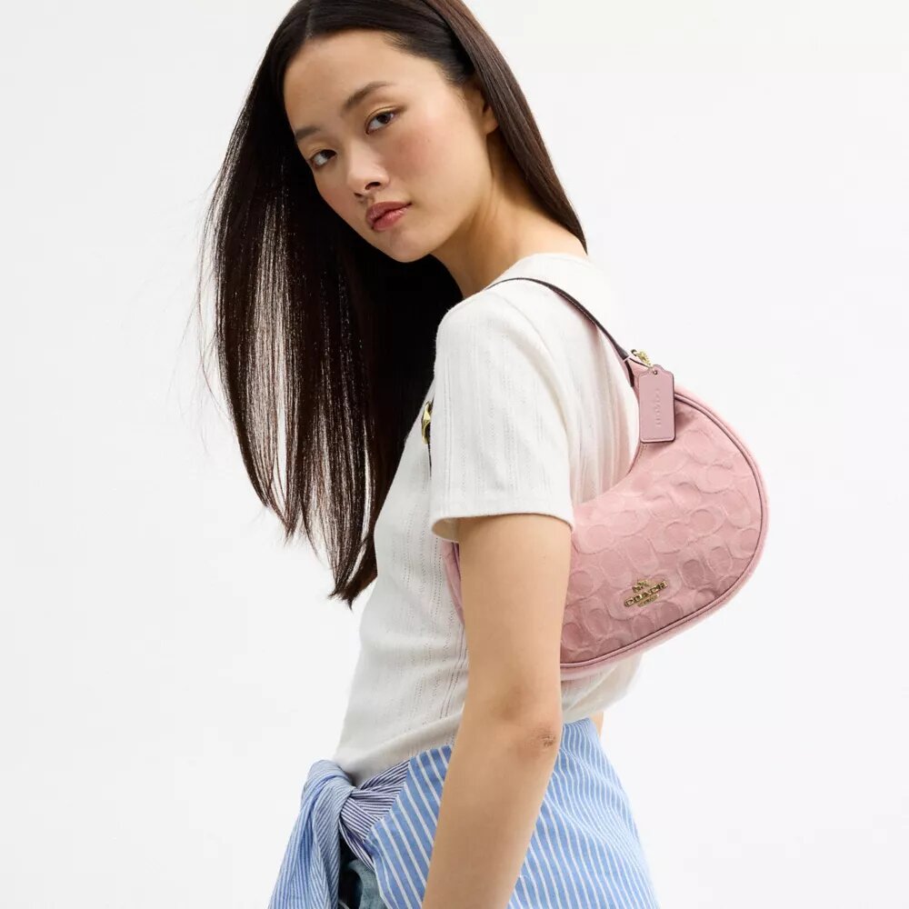 Sac porté épaule Emily en denim emblématique