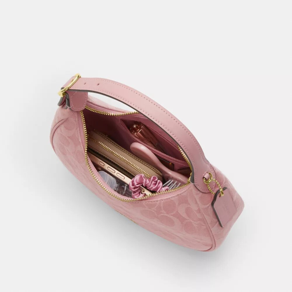 Sac porté épaule Emily en denim emblématique